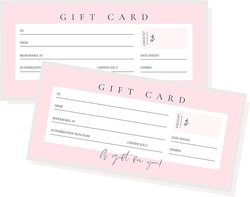 Gift Certificate