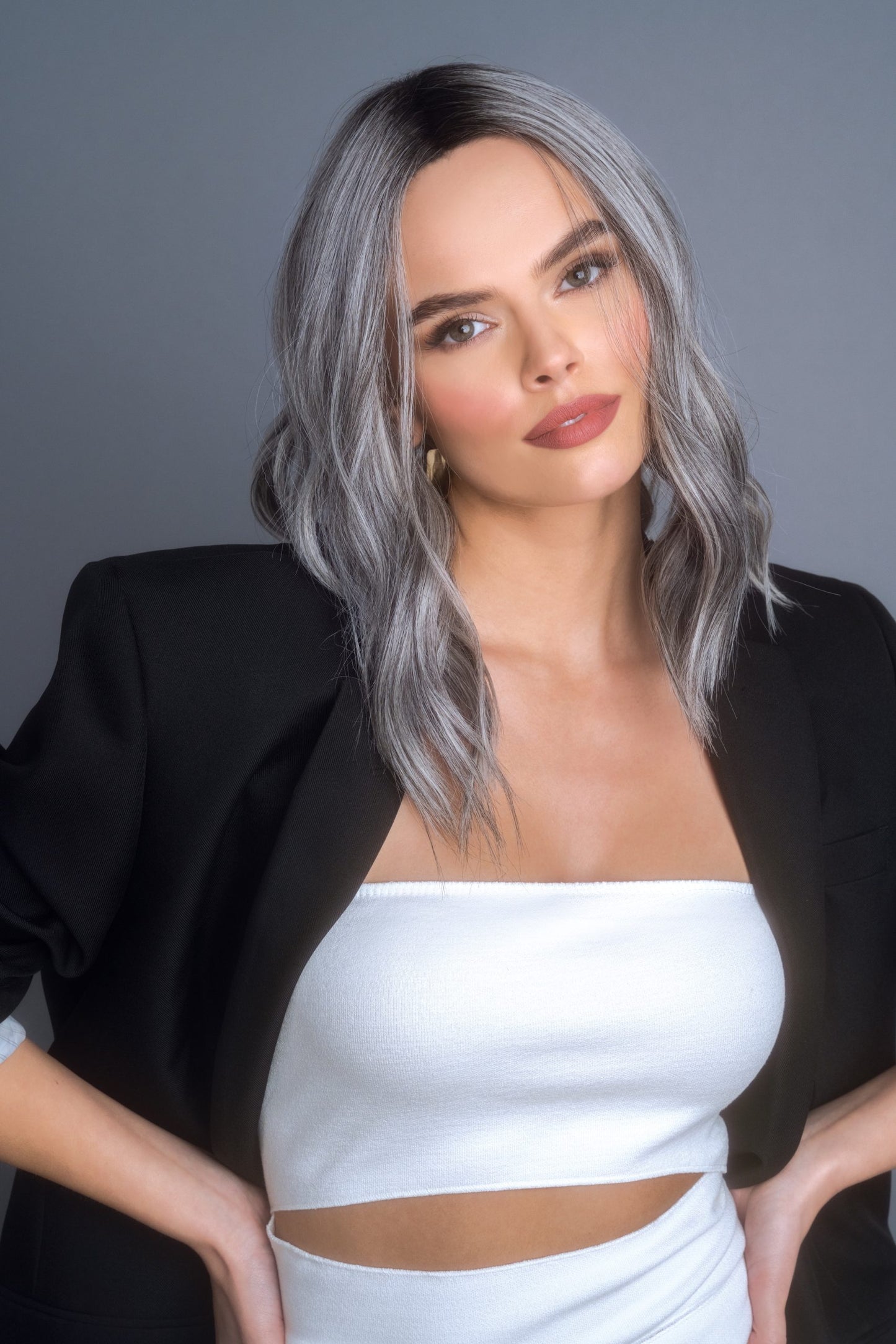 Mid Wavy Topper | High Heat | Rene of Paris | Discontinued