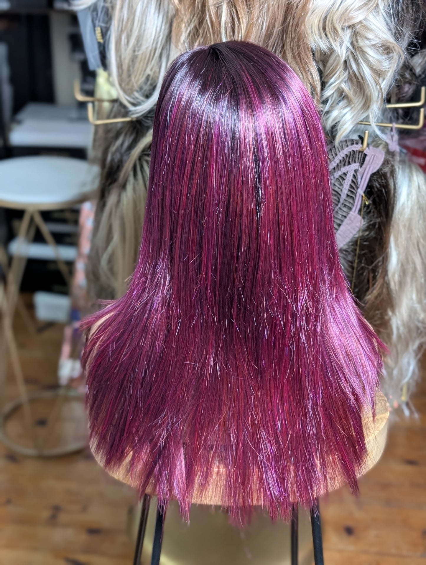 Nolan by Rene of Paris| Plumberry Jam-LR | Open Box | Final Sale