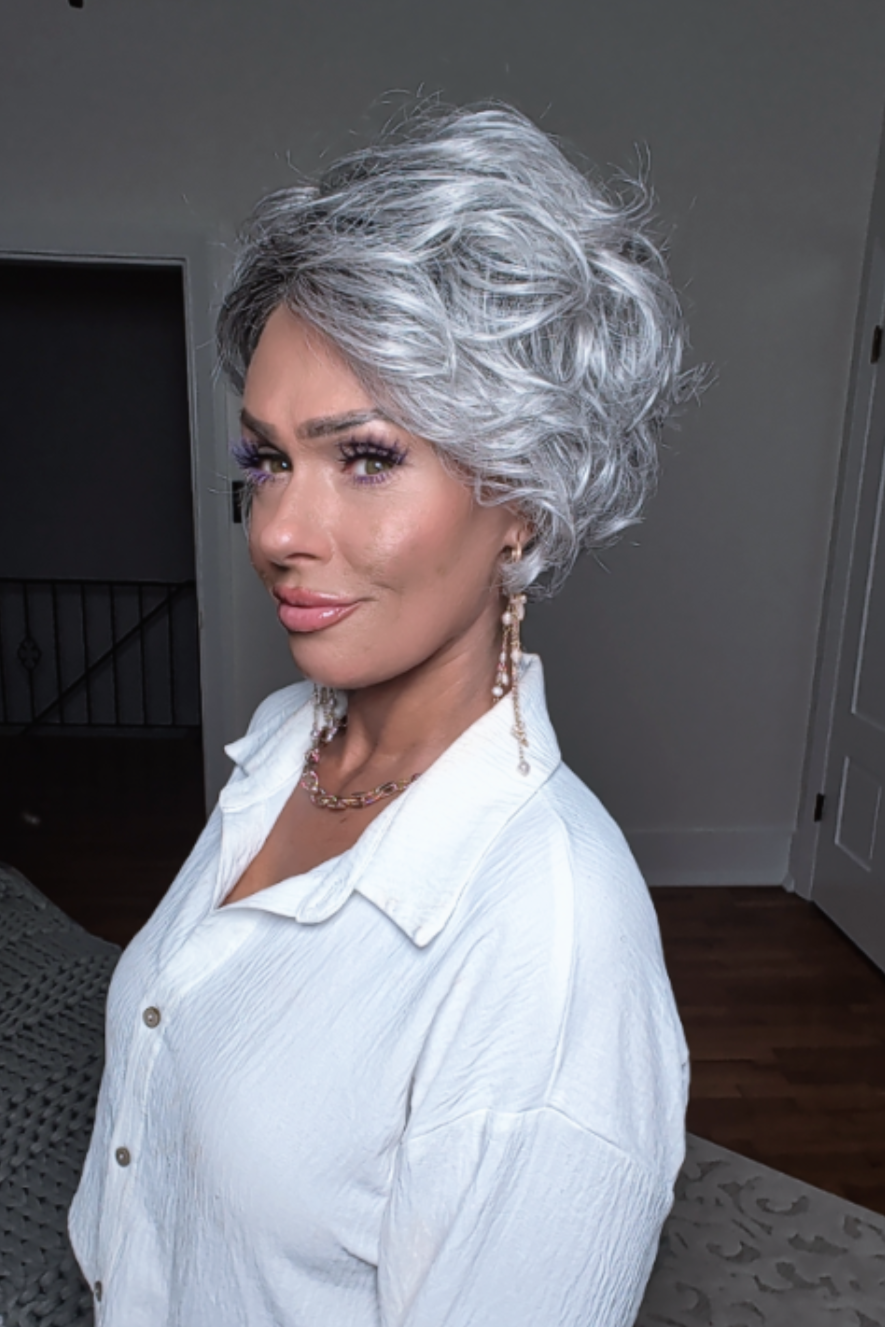 Show | Metallic Gray Rooted | Hair Power | Ellen Wille | Open Box