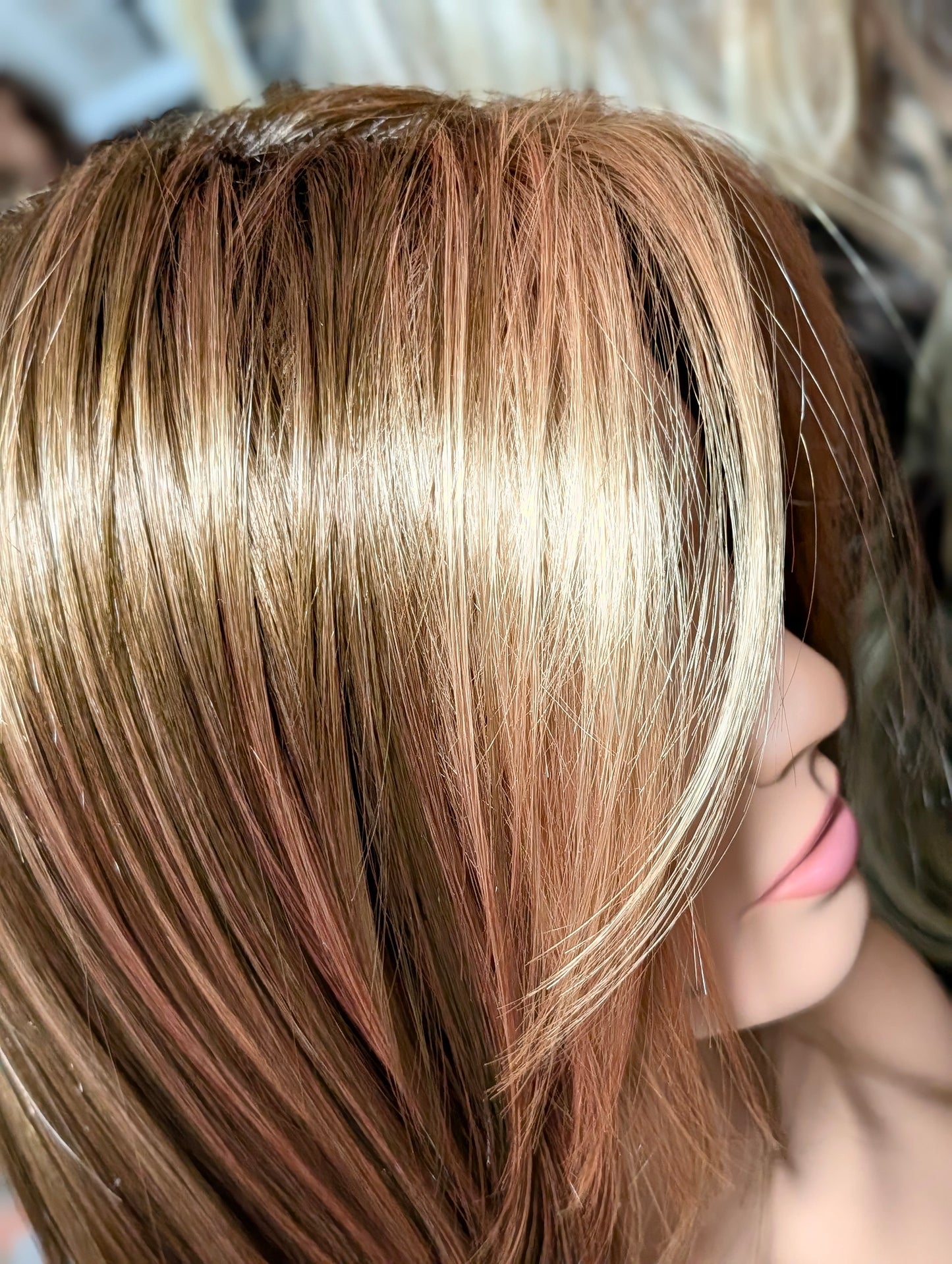 Laine by Rene of Paris| Honey Wheat-R| Open Box | FINAL SALE