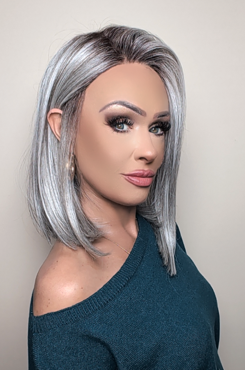 Davina | Slate Chocolate Split | Rene of Paris