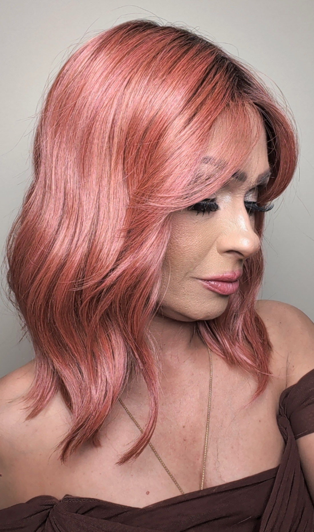 Smooth Wavez| Dusty Rose | Rene of Paris| Open Box