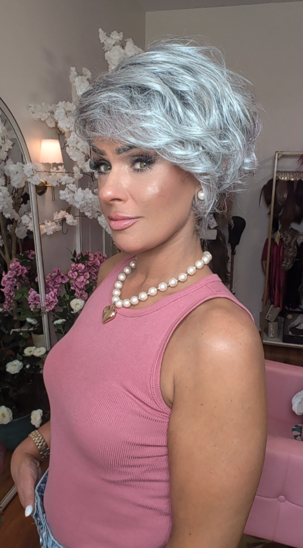 Show | Metallic Gray Rooted | Hair Power | Ellen Wille | Open Box