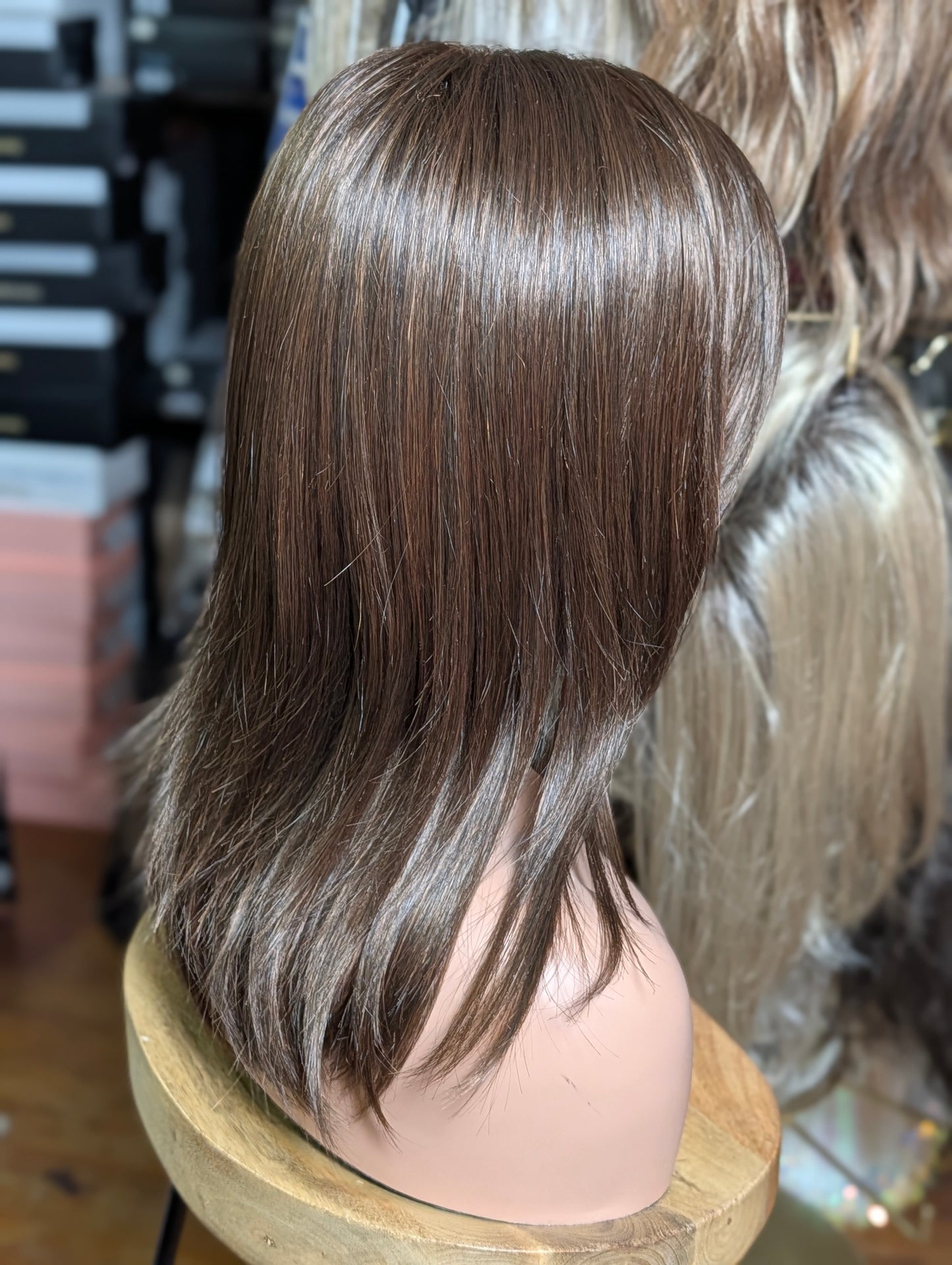 Laine by Rene of Paris| Ginger Brown | Open Box | FINAL SALE