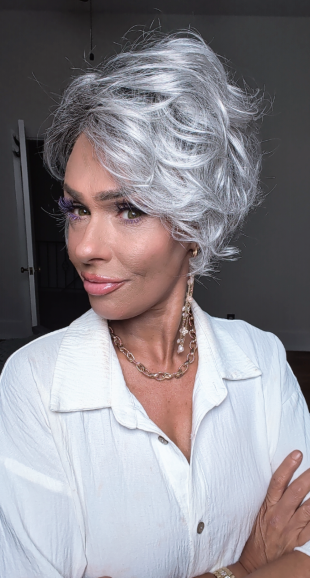 Show | Metallic Gray Rooted | Hair Power | Ellen Wille | Open Box