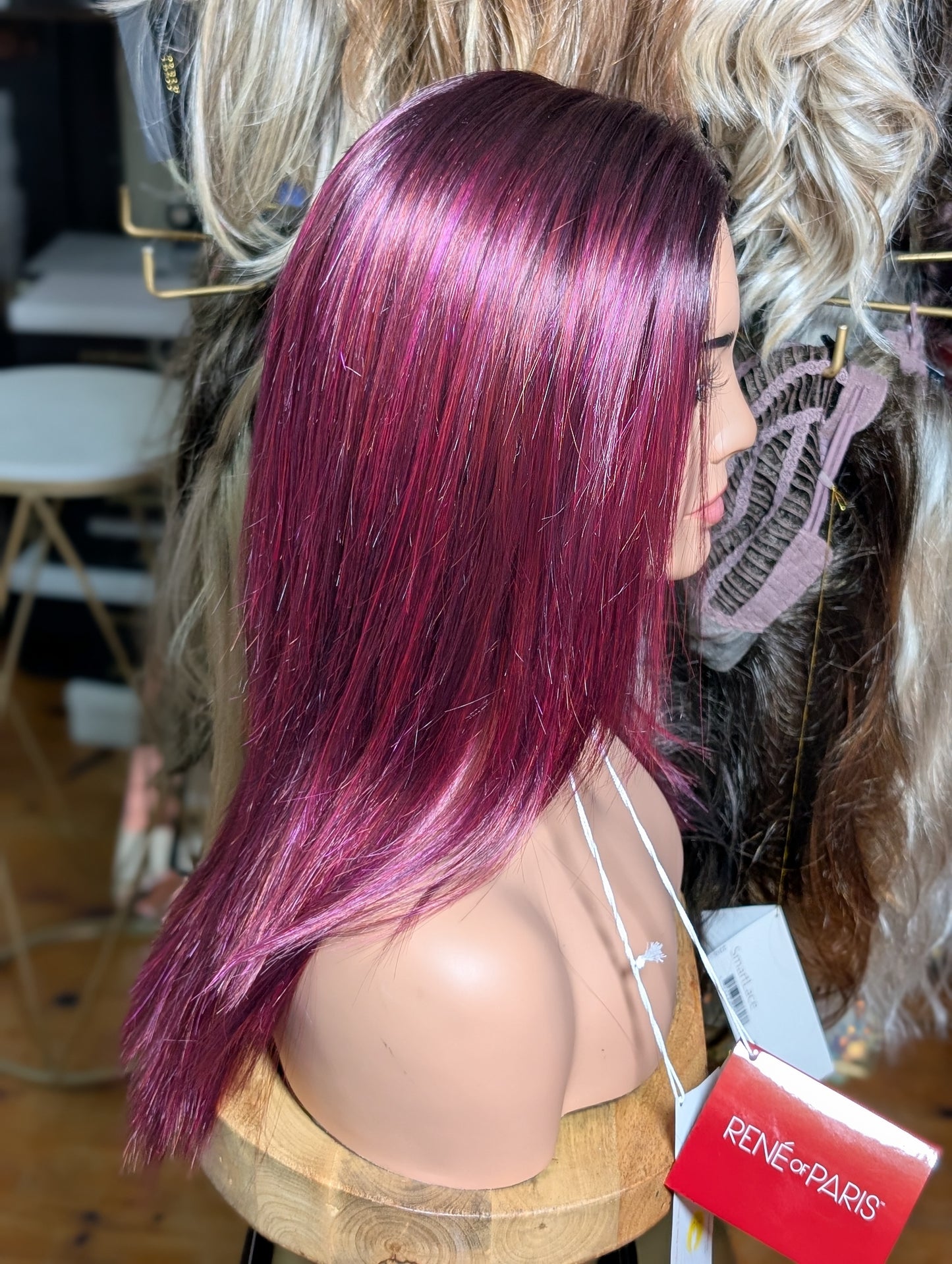 Nolan by Rene of Paris| Plumberry Jam-LR | Open Box | Final Sale