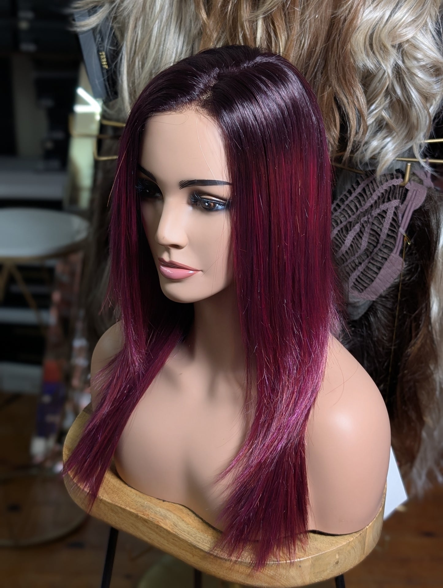 Nolan by Rene of Paris| Plumberry Jam-LR | Open Box | Final Sale