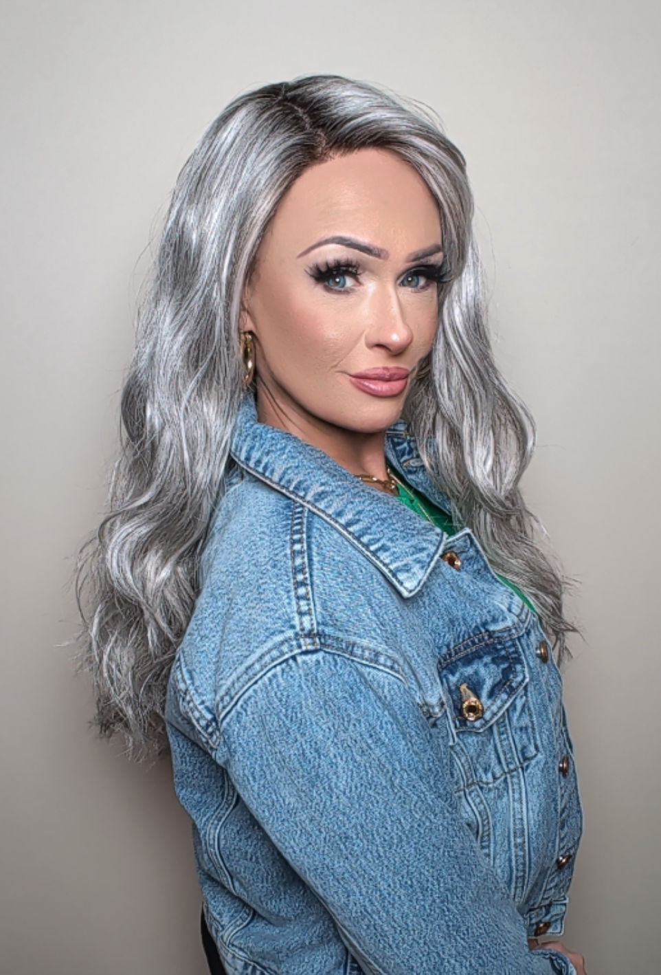 Brooklyn| Silver Brown MR |  Rene of Paris| Alexander Couture Collection