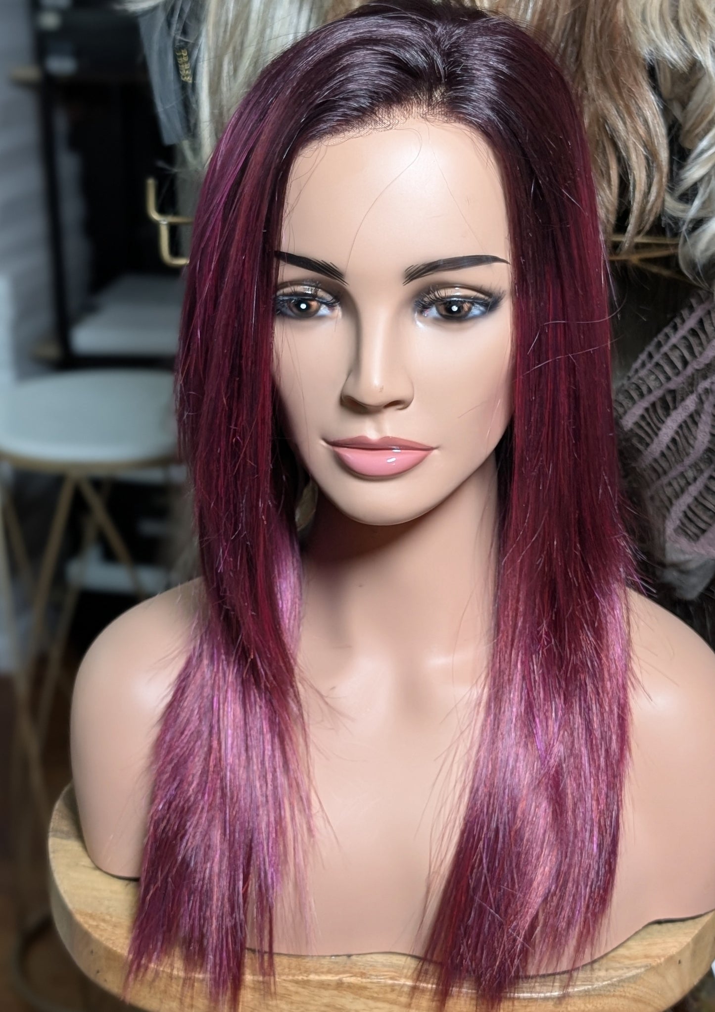 Nolan by Rene of Paris| Plumberry Jam-LR | Open Box | Final Sale