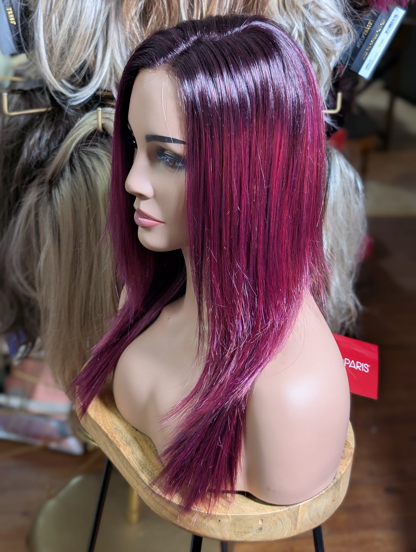 Nolan by Rene of Paris| Plumberry Jam-LR | Open Box | Final Sale