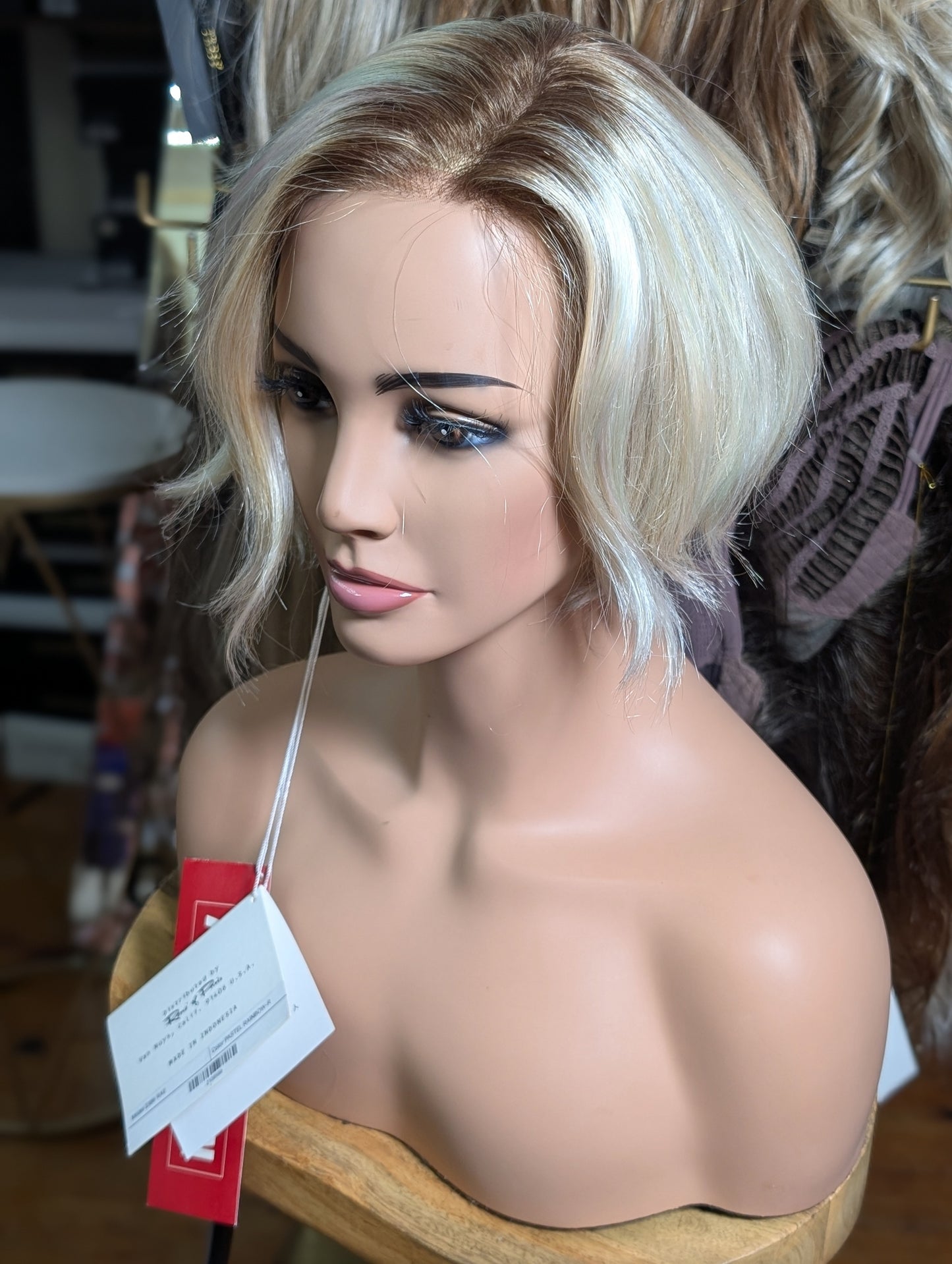 Rae by Rene of Paris| |Pastel Rainbow-R | Open Box| Final Sale