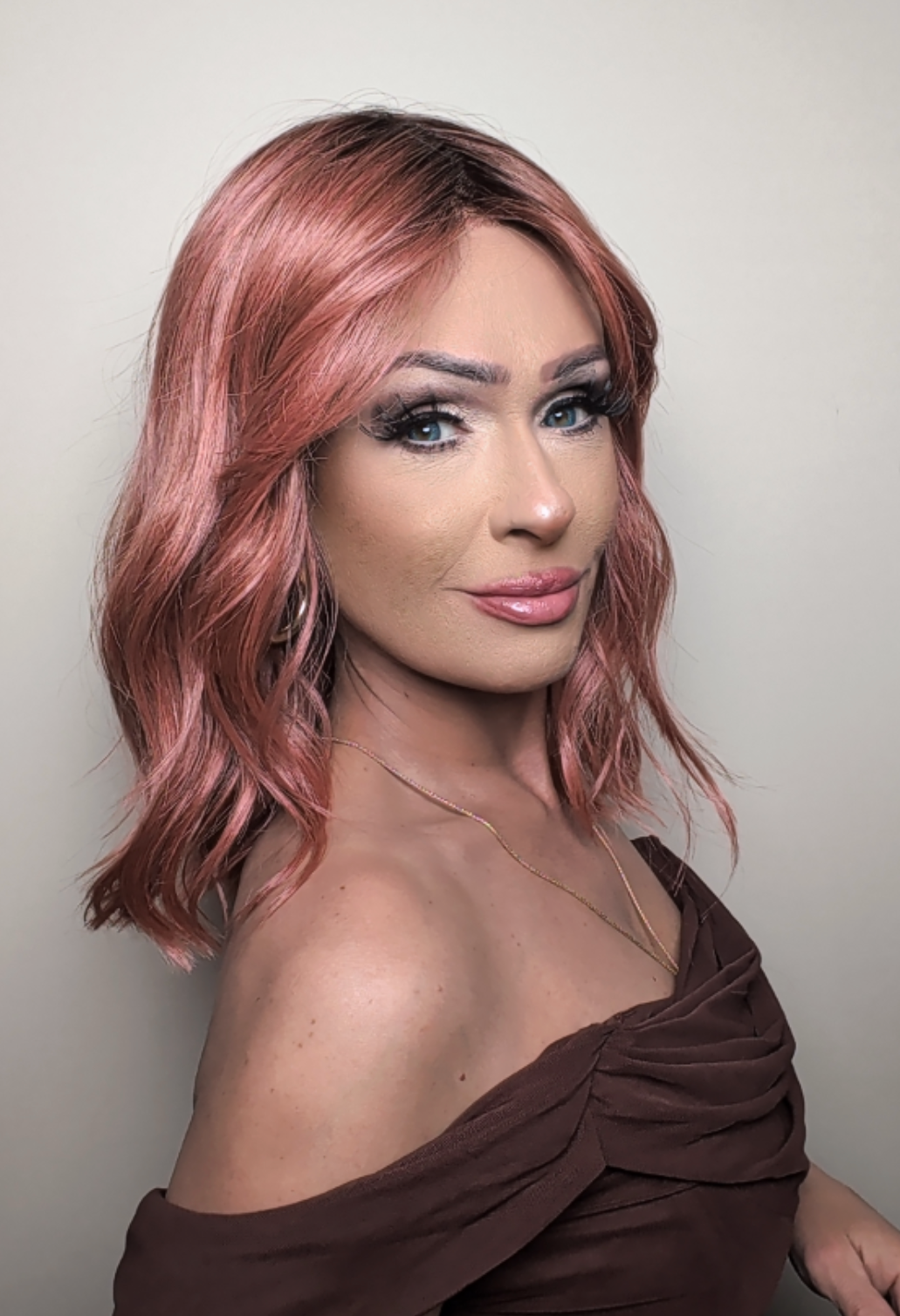 Smooth Wavez| Dusty Rose | Rene of Paris| Open Box